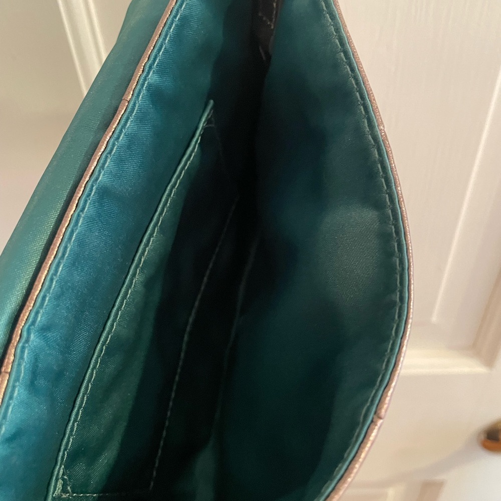 Coach bronze metallic wristlet - Picture 3 of 3